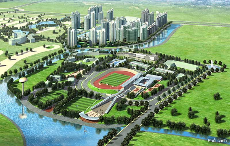 phoi canh du an Saigon Sports City