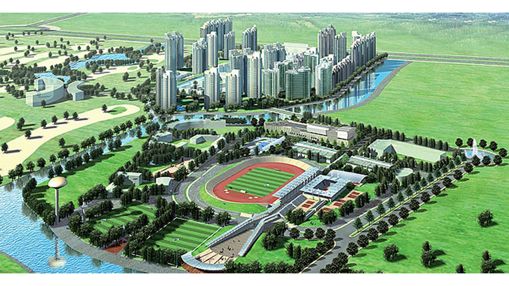 phoi canh du an saigon sports city khi ban giao
